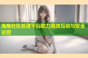 海角社区管理平台助力高效互动与安全运营