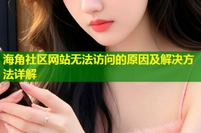 海角社区网站无法访问的原因及解决方法详解