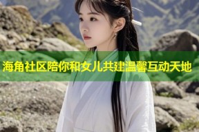 海角社区陪你和女儿共建温馨互动天地