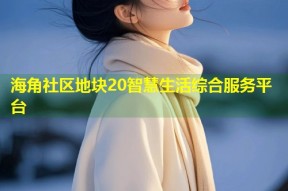 海角社区地块20智慧生活综合服务平台