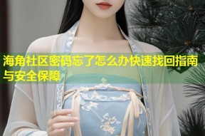 海角社区密码忘了怎么办快速找回指南与安全保障