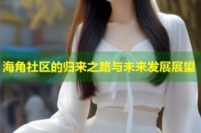 海角社区的归来之路与未来发展展望