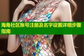 海角社区账号注册及名字设置详细步骤指南