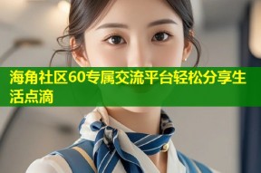 海角社区60专属交流平台轻松分享生活点滴