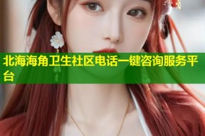 北海海角卫生社区电话一键咨询服务平台