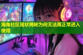 海角社区现状揭秘为何无法再正常进入使用