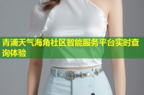 青浦天气海角社区智能服务平台实时查询体验