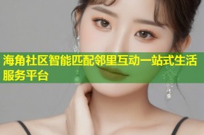 海角社区智能匹配邻里互动一站式生活服务平台