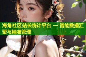 海角社区站长统计平台 — 智能数据汇聚与精准管理