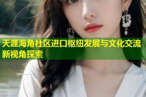 天涯海角社区进口枢纽发展与文化交流新视角探索
