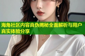 海角社区内容真伪揭秘全面解析与用户真实体验分享