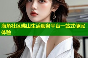 海角社区佛山生活服务平台一站式便民体验