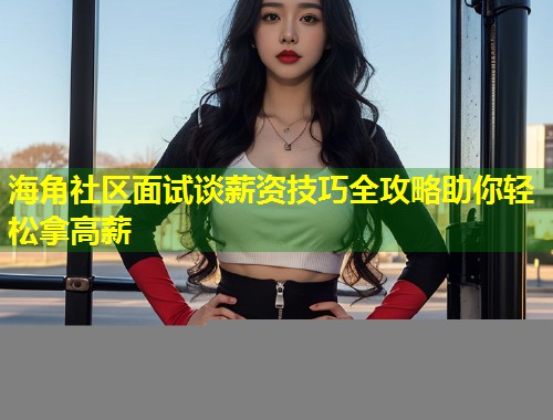 海角社区面试谈薪资技巧全攻略助你轻松拿高薪 第1张 海角社区面试谈薪资技巧全攻略助你轻松拿高薪 第1张