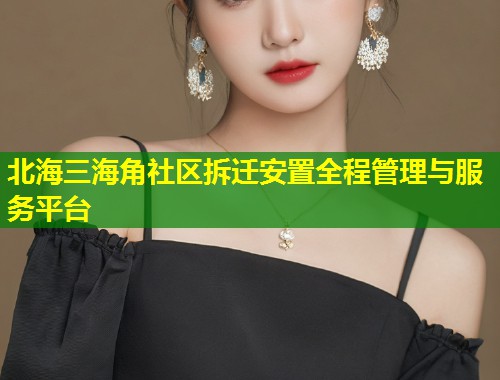 北海三海角社区拆迁安置全程管理与服务平台  第1张