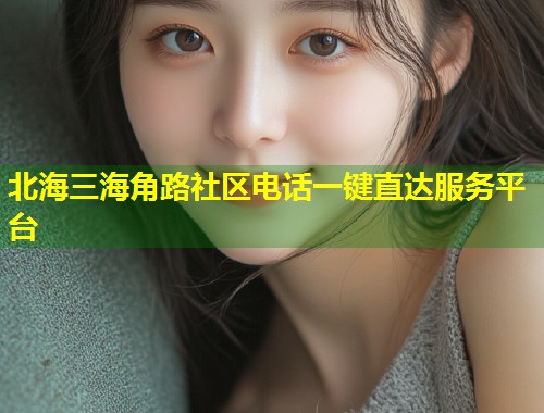北海三海角路社区电话一键直达服务平台 第2张 北海三海角路社区电话一键直达服务平台 第2张
