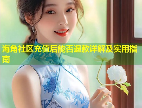 海角社区充值后能否退款详解及实用指南 第1张 海角社区充值后能否退款详解及实用指南 第1张