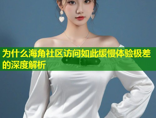 为什么海角社区访问如此缓慢体验极差的深度解析 第1张 为什么海角社区访问如此缓慢体验极差的深度解析 第1张