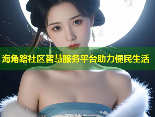 海角路社区智慧服务平台助力便民生活  第1张