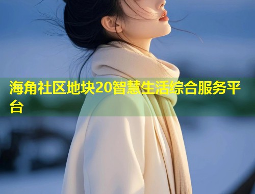 海角社区地块20智慧生活综合服务平台 第1张 海角社区地块20智慧生活综合服务平台 第1张
