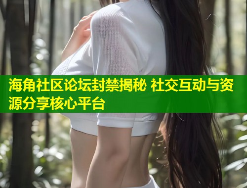 海角社区论坛封禁揭秘 社交互动与资源分享核心平台  第2张