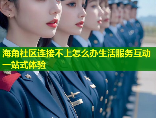 海角社区连接不上怎么办生活服务互动一站式体验 第1张 海角社区连接不上怎么办生活服务互动一站式体验 第1张