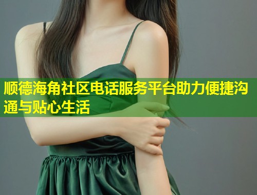 顺德海角社区电话服务平台助力便捷沟通与贴心生活  第1张